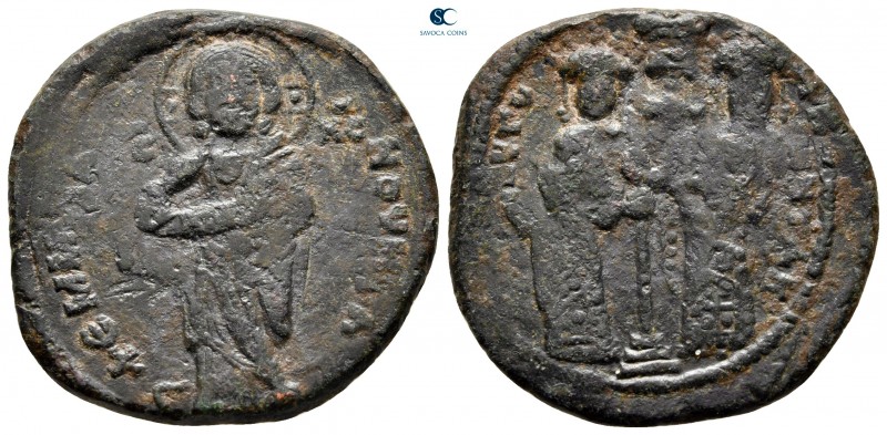 Constantine X Ducas and Eudocia AD 1059-1067. Constantinople
Follis Æ

29 mm....