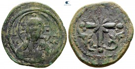 Nicephorus III Botaniates AD 1078-1081. Constantinople. Anonymous Follis Æ