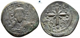 Nicephorus III Botaniates AD 1078-1081. Constantinople. Anonymous Follis Æ