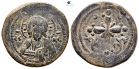 Nicephorus III Botaniates AD 1078-1081. Constantinople. Anonymous Follis Æ