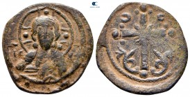 Nicephorus III Botaniates AD 1078-1081. Constantinople. Anonymous Follis Æ