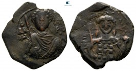 John II Comnenus AD 1118-1143. Thessalonica. Half Tetarteron AE