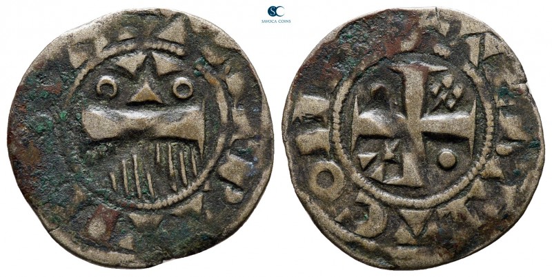 Thibaut II AD 1125-1152. Provincial. Provins
Denier BI

20 mm., 1,18 g.


...