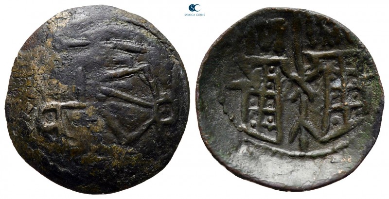 Ivan Aleksandar AD 1331-1371. Cherven
Trachy AE

19 mm., 1,24 g.



very ...