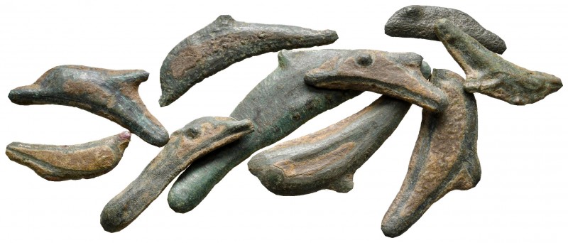 Lot of ca. 10 scythian dolphins / SOLD AS SEEN, NO RETURN! 

very fine