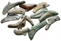 Lot of ca. 12 scythian dolphins / SOLD AS SEEN, NO RETURN!very fine