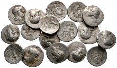 Lot of ca. 17 greek silver drachms / SOLD AS SEEN, NO RETURN!very fine