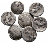 Lot of ca. 7 greek silver drachms / SOLD AS SEEN, NO RETURN!fine