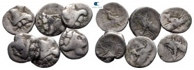 Lot of ca. 6 greek silver tetrobols / SOLD AS SEEN, NO RETURN!nearly very fine