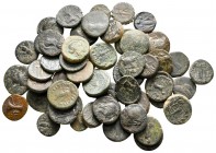 Lot of ca. 52 greek bronze coins / SOLD AS SEEN, NO RETURN!nearly very fine