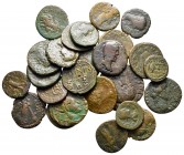 Lot of ca. 25 roman provincial bronze coins / SOLD AS SEEN, NO RETURN!nearly very fine