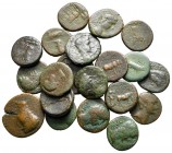 Lot of ca. 20 roman provincial bronze coins / SOLD AS SEEN, NO RETURN!fine