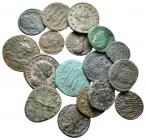 Lot of ca. 17 late roman bronze coins / SOLD AS SEEN, NO RETURN!very fine