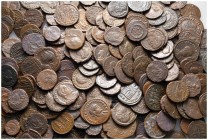 Lot of ca. 240 late roman bronze coins / SOLD AS SEEN, NO RETURN!very fine