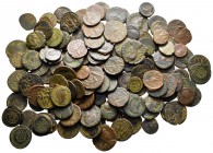 Lot of ca. 150 late roman bronze coins / SOLD AS SEEN, NO RETURN!nearly very fine