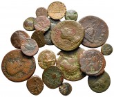 Lot of ca. 20 mixed bronze coins / SOLD AS SEEN, NO RETURN!nearly very fine