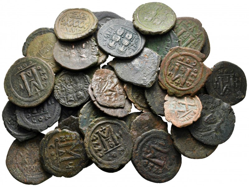 Lot of ca. 41 byzantine bronze coins / SOLD AS SEEN, NO RETURN!

very fine