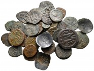 Lot of ca. 39 byzantine bronze coins / SOLD AS SEEN, NO RETURN!very fine