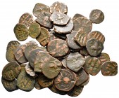 Lot of ca. 60 byzantine bronze coins / SOLD AS SEEN, NO RETURN!nearly very fine