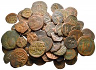 Lot of ca. 70 byzantine bronze coins / SOLD AS SEEN, NO RETURN!nearly very fine