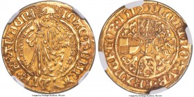 Brandenburg-Prussia. Joachim I Nestor (1499-1535) gold Goldgulden 1519 XF45 NGC, Frankfurt an der Oder mint, Fr-2127 (Rare), Schulten-290. IOΛC • P • ...