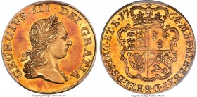 George gold Proof 1/2 Guinea 1764 PR62+ Cameo PCGS KM599, S-3732, Schneider-616, W&R-128 (R5). By Richard Yeo. Entirely captivating and perhaps of eve...
