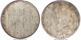 Yunnan. Republic 1/2 Tael Planchet (Blank) ND (1943-1944) MS63 PCGS, Lec-321b. A scarce non-struck planchet for the KM-A1.2 1/2 Tael type, with only 5...