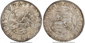 Herford. Anna von Limburg (1520-1565) Taler 1552 AU50 NGC, Dav-9264, Schulten-1180. A rare type produced during the period of independent minting by t...