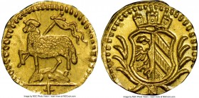Nürnberg. Free City gold 1/16 Ducat ND (1700) MS66+ NGC, KM246, Fr-1895. A near-flawless jewel in an exceptional state of preservation even considerin...