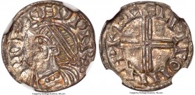 Kings of All England. Edward the Confessor (1042-1066) Penny ND (1048-1050) MS64 NGC, London mint, Aegelric as moneyer, Small Flan type, S-1175, N-818...
