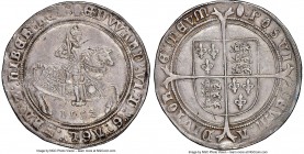 Edward VI (1547-1553) Crown 1552 XF Details (Obverse Scratched) NGC, Tower mint, Tun mm, S-2478, N-1933, Dav-8245. 30.75gm. The first English Crown ty...