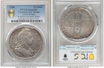 William III Crown 1700 UNC Details (Cleaned) PCGS, KM494.3, S-3474. DVODECIMO edge. An appreciable example even given its noted cleaning, which for al...