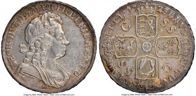 George I "South Sea Company" Crown 1723-SSC AU Details (Cleaned) NGC, KM545.2, ESC-114. Struck with silver supplied by the South Sea Company. Light ha...