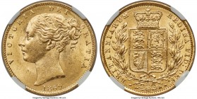 Victoria gold Sovereign 1869 MS64 NGC, KM736.2, S-3853. Near-flawless, boasting a freshly-struck appearance and ultra-sharp details. Scarce so fine.

...