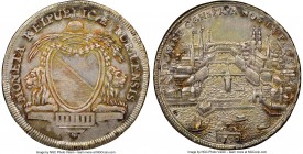 Zurich. Canton "City View" Taler 1790 MS63 NGC, KM176, Dav-1799. A choice representative expressing glistening argent luster underneath dove gray tone...