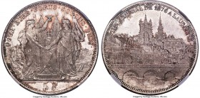 Confederation "Lausanne Shooting Festival" 5 Francs 1876 MS66 NGC, KM-XS13, Richter-1560. In commemoration of the shooting festival in Lausanne. Exhib...