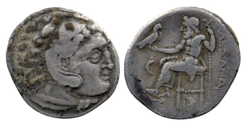 Drachm AR
Kingdom of Macedon, c. 310-301 BC, Alexander III.
17 mm, 4,23 g