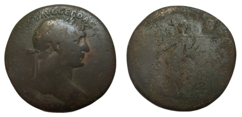 Sestertius Æ
Hadrian (117-138), Rome, Laureate bust right / Tyche
32 mm, 25,56...
