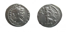 Denarius AR
Septimius Severus (193-211), Laodicea, SEVERVS PIVS AVG, laureate head of Septimius Severus to right / COS III P P, Victory walking left,...
