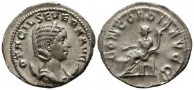 Antoninianus AR
Otacilla Severa (238-244), Rome, Otacilia Severa AVG, draped bust right, set on crescent / CONCORDIA AVGG, Concordia seated left, hol...