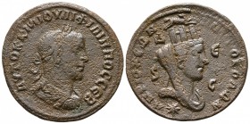Bronze Æ
Seleucis and Pieria. Antioch. Philip I Arab (244-249)
30 mm, 15,62 g