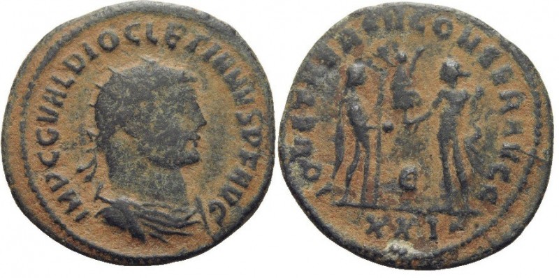 Antoninianus Æ
Diocletian (284-305), Concordia
22 mm, 3,41 g