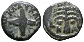Prutah Æ
Judaea. Jerusalem AD 54, Procurators.Antonius Felix (52-57 AD)
17 mm, 2,36 g