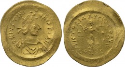 Tremissis AV
Justinian I (527-565), Constantinople. D N IVSTINIANVS P P AVG. Diademed, draped and cuirassed bust right / VICTORIA AVGVSTORVM / CONOB....