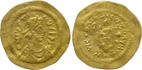 Tremissis AV
Justin II (565-578), Constantinople. D N IVSTINVS P P AVG. Diademed, draped, and cuirassed bust right / VICTORIA AVGVSTORVM / CONOB. Vic...