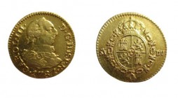 1/2 Escudo AV
Carol III, Spain 1787, CAROL III DG HISP R
17 mm, 1,74 g
