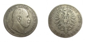 2 Mark AR
Wilhelm I, 1876
28 mm, 10,85 g