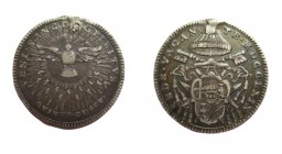 Giulio AR
Vatican, Sede Vacant, Cardinal Carlo Rezonico, 1769 (hole repaired)
25mm, 2,49 g