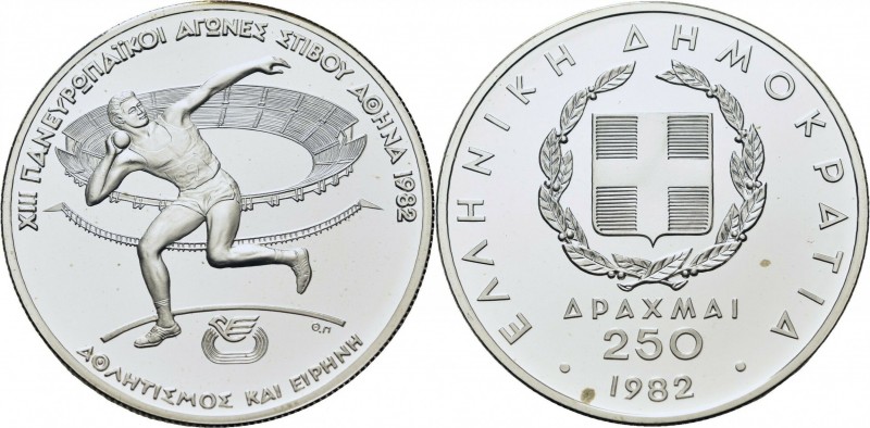 250 DRACHMS AR
Europe Cup, Athen
30 mm, 14,50 g