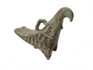 Bird shaped vessel, Near East, about 9th - 11th century AD, 16 cm